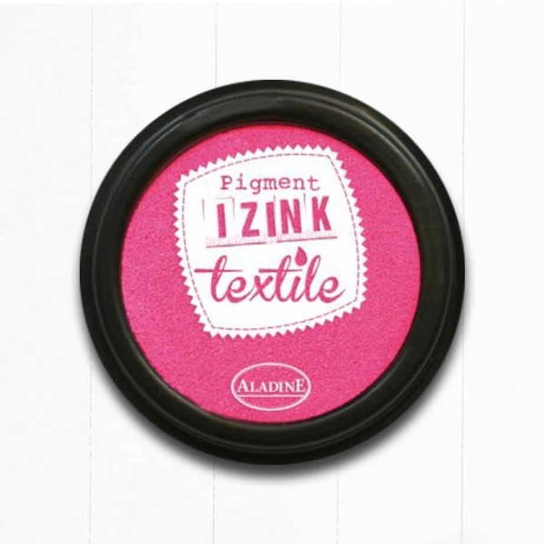 Encreur textile Izink 70mmØ - Rose Dalhia