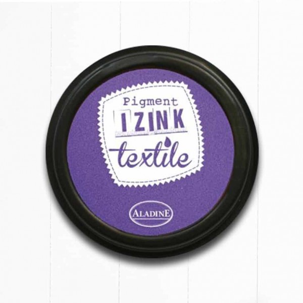 Encreur textile Izink 70mmØ - Violet Grenache