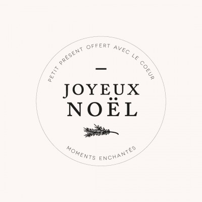 Tampon noël n°20 "Joyeux noël" 50x50mm